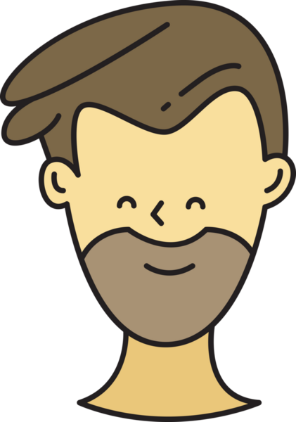 Sakal Adam Karakter Başlığı Simgesi