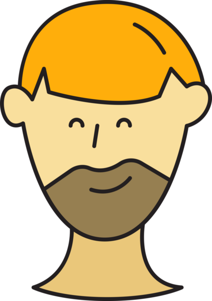 Sakal Adam Karakter Başlığı Simgesi