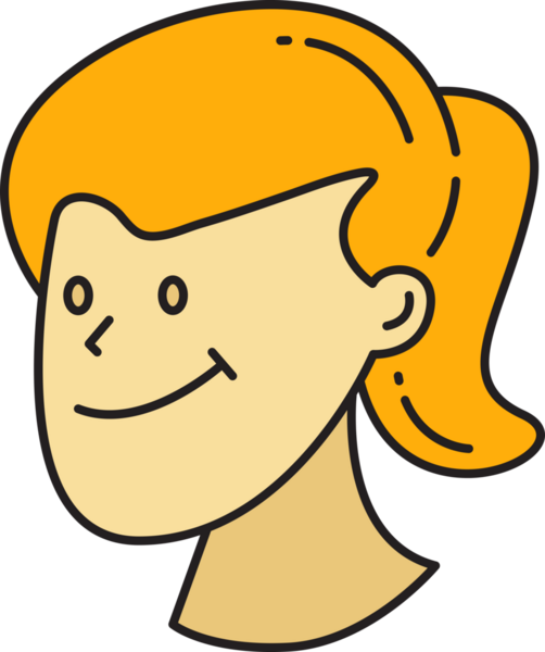 Kadın Karakter Başlığı Simgesi