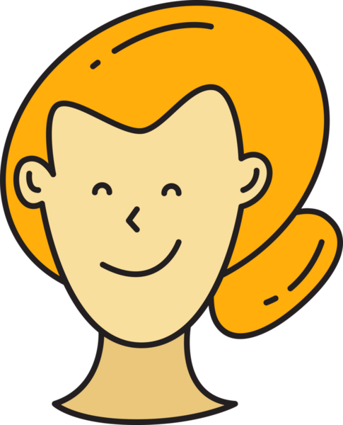 Kadın Karakter Başlığı Simgesi