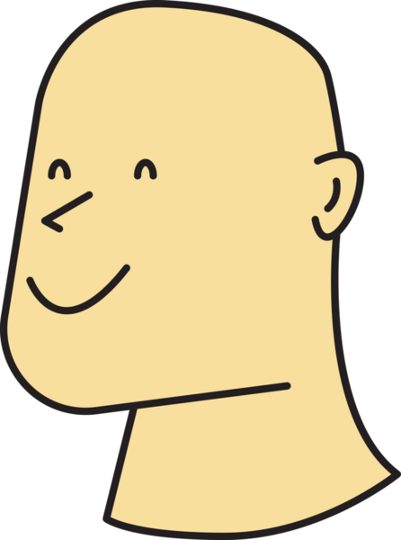 Kel Adam Karakteri Başlık Simgesi