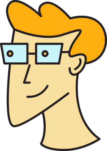 Erkek Karakter Başlığı Simgesi