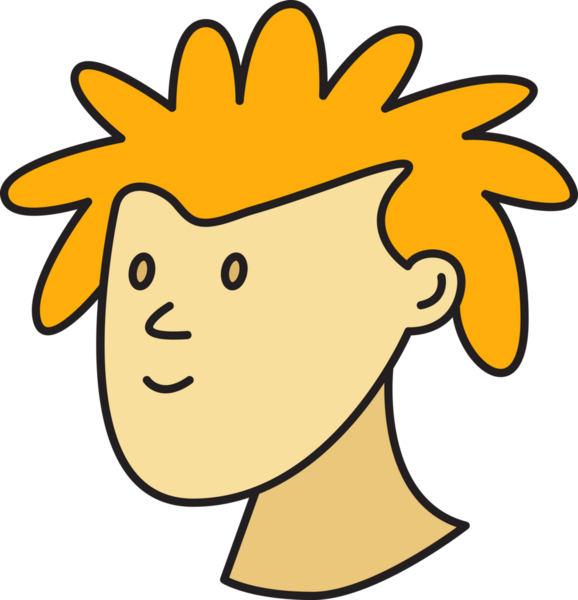 Erkek Karakter Başlığı Simgesi