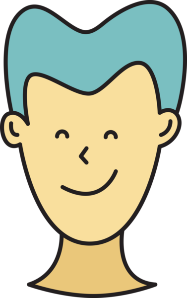 Erkek Karakter Başlığı Simgesi