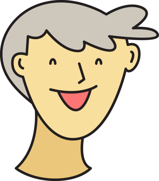 Erkek Karakter Başlığı Simgesi