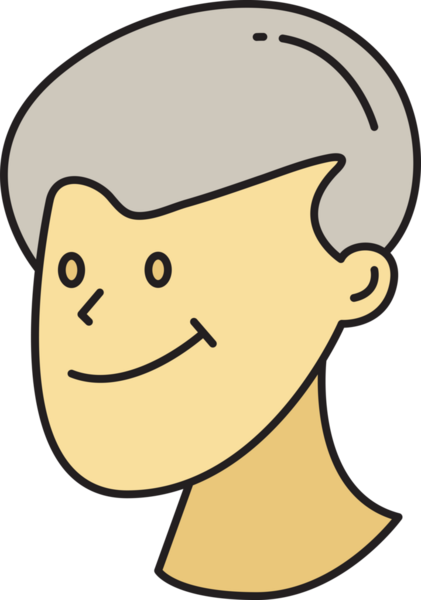 Erkek Karakter Başlığı Simgesi