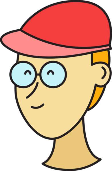 Erkek Karakter Başlığı Simgesi