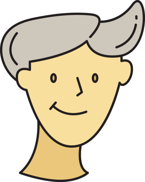 Erkek Karakter Başlığı Simgesi