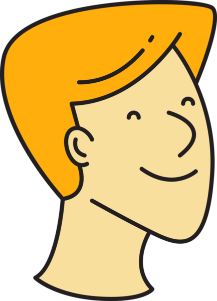 Erkek Karakter Başlığı Simgesi