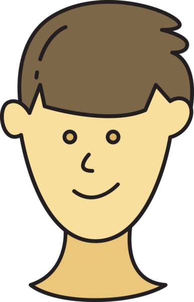 Erkek Karakter Başlığı Simgesi