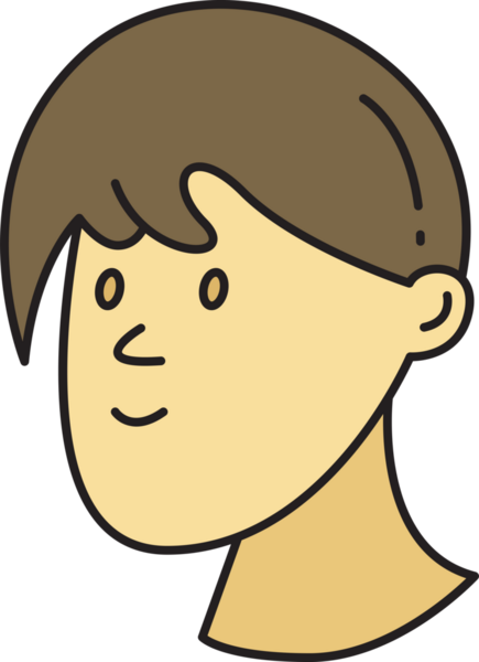 Erkek Karakter Başlığı Simgesi