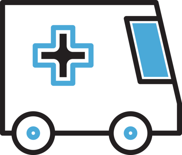 Ambulans Arabası Simgesi Clipart