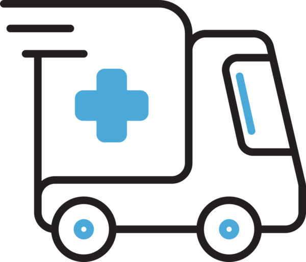 Ambulans Arabası Simgesi Clipart