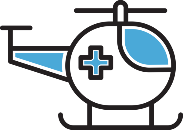 Tıbbi Servis Helikopteri Simgesi