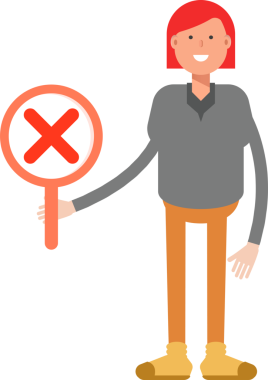 Kadın Karakteri Çizimi Clipart