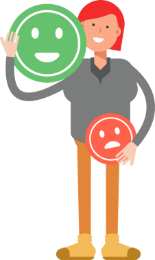 Kadın Karakteri Çizimi Clipart