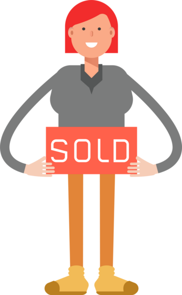 Kadın Karakteri Çizimi Clipart