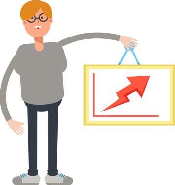 Erkek Karakter Tutucu Ok Çizelgesi