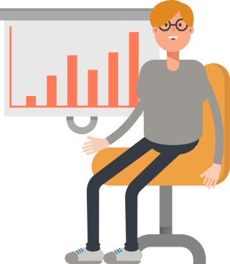 Erkek Karakter Sunar Çubuk Çizelgesi