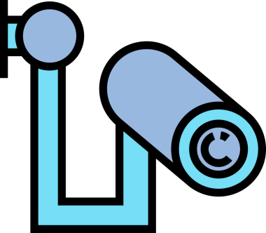 CCTV güvenlik kamerası simgesi