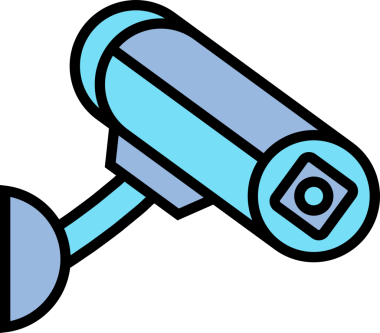 CCTV güvenlik kamerası simgesi