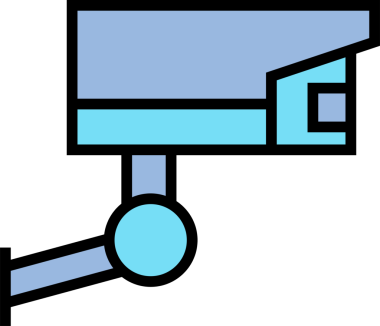 CCTV güvenlik kamerası simgesi