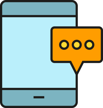 Smartphone İleti Simgesi Clipart