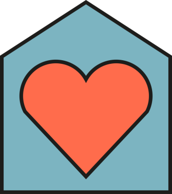 Ev Simgesindeki Kalp