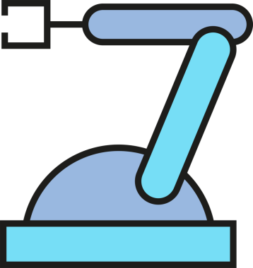 Robotik Kol Simgesi Üretiliyor