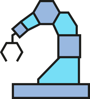 Robotik Kol Simgesi Üretiliyor