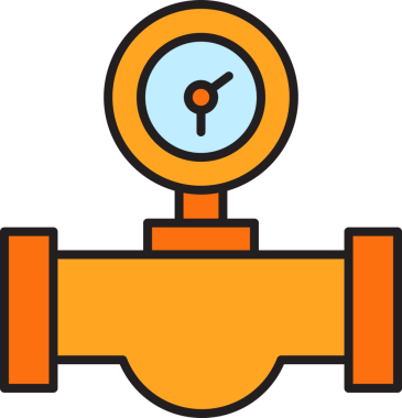 Ölçü ve Boru Hattı Simgesi