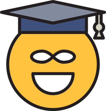 Gülümse Öğrenci Emoji Clipart