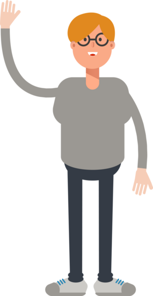 Erkek Karakteri Clieting Clipart