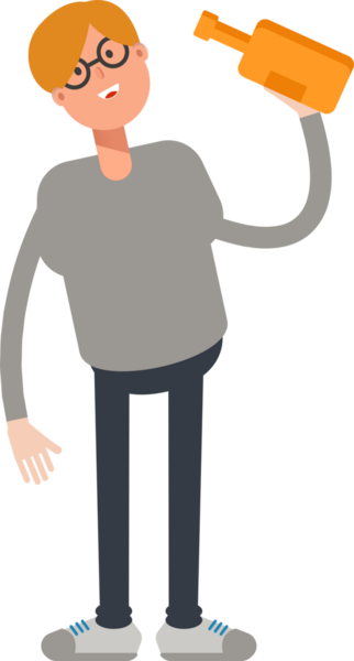 Erkek Karakteri İçen Bira