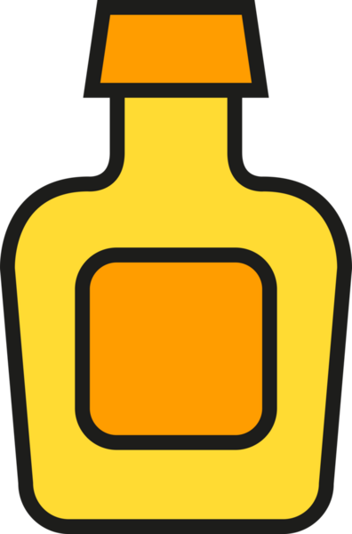 Alkol Şişesi Simgesi Clipart