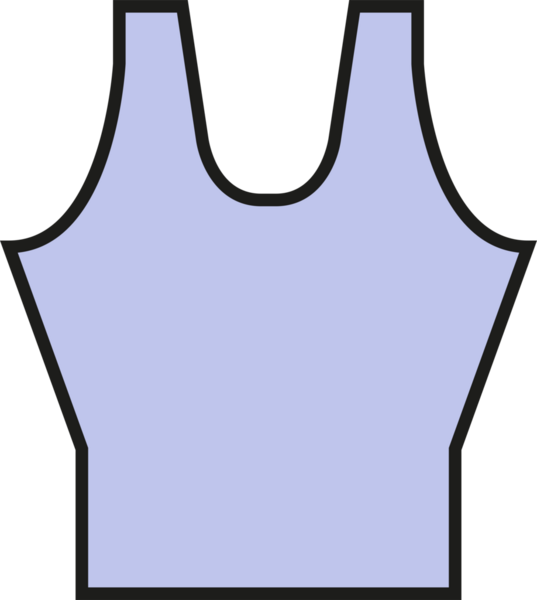 Kadın Singlet Simgesi Clipart