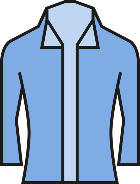 Gömlek Simgesi İllüstrasyon Clipart