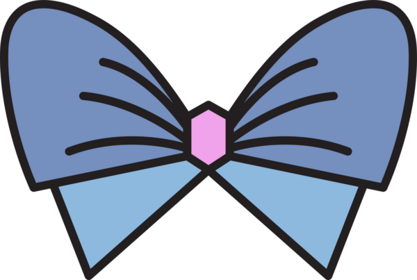 Dekoratif Bowtie İllüstrasyon Clipart