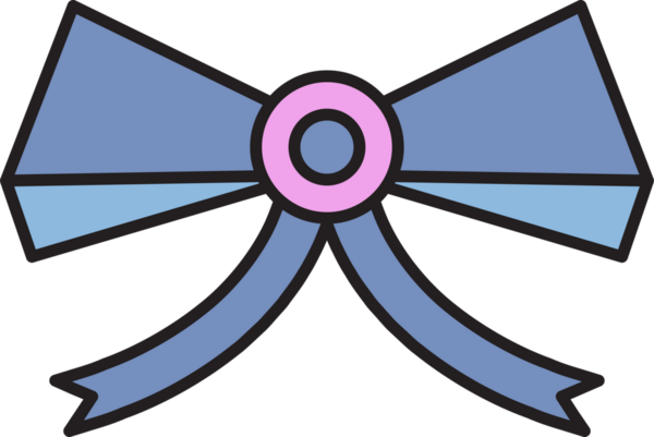 Dekoratif Bowtie İllüstrasyon Clipart