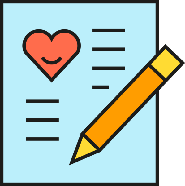 Aşk Harfi Simgesi Clipart