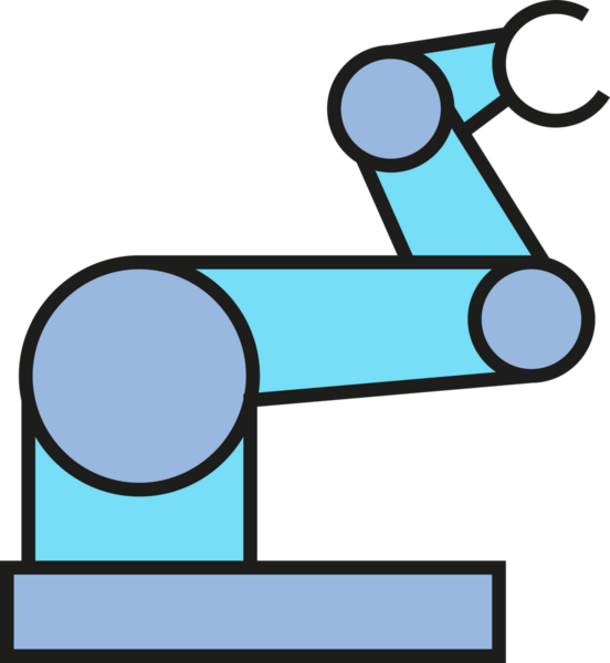 Robotik Kol Simgesi Üretiliyor