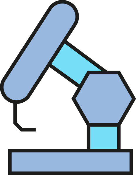 Robotik Kol Simgesi Üretiliyor