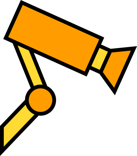 Cctv Simge İllüstrasyon Klibi