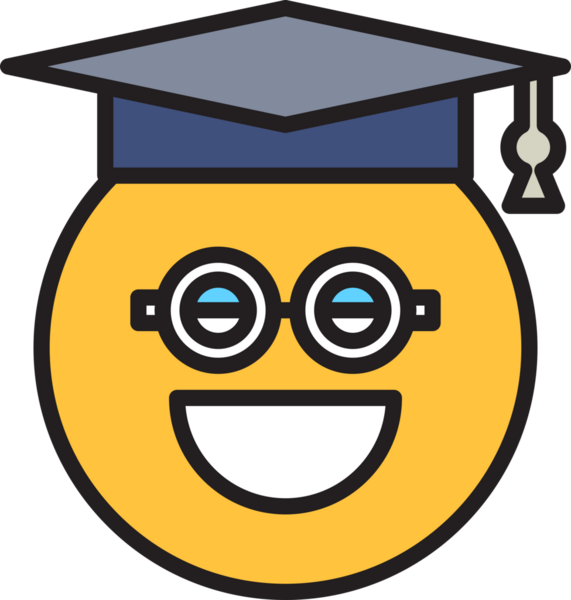 Gülümse Öğrenci Emoji Clipart