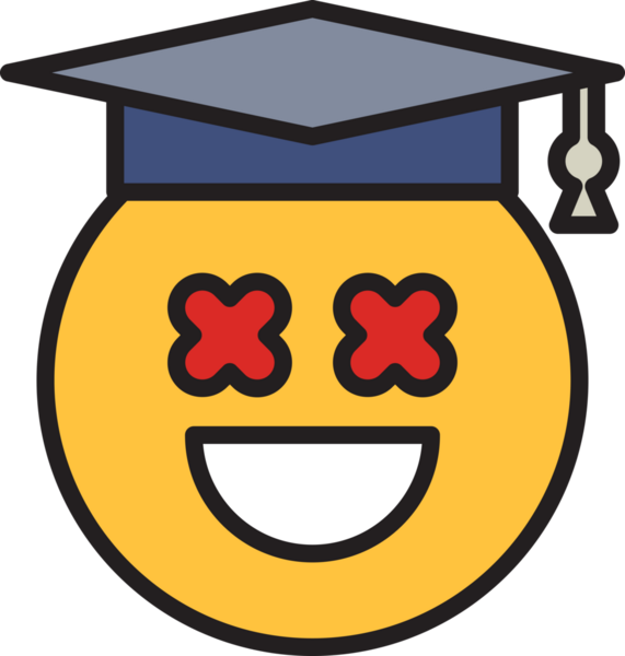 Kör Surat Öğrencisi Emoji