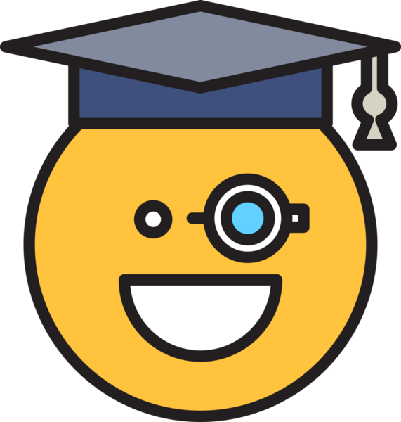 Gülümse Öğrenci Emoji Clipart