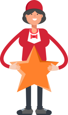 Garson Karakteri Bekleme Yıldızı