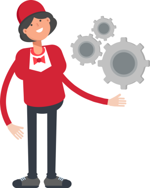 Garson Karakteri Vites Tutucu