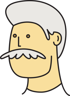 Sakal Adam Karakter Simgesi