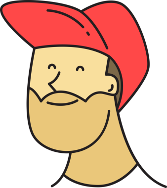 Sakal Adam Karakter Simgesi